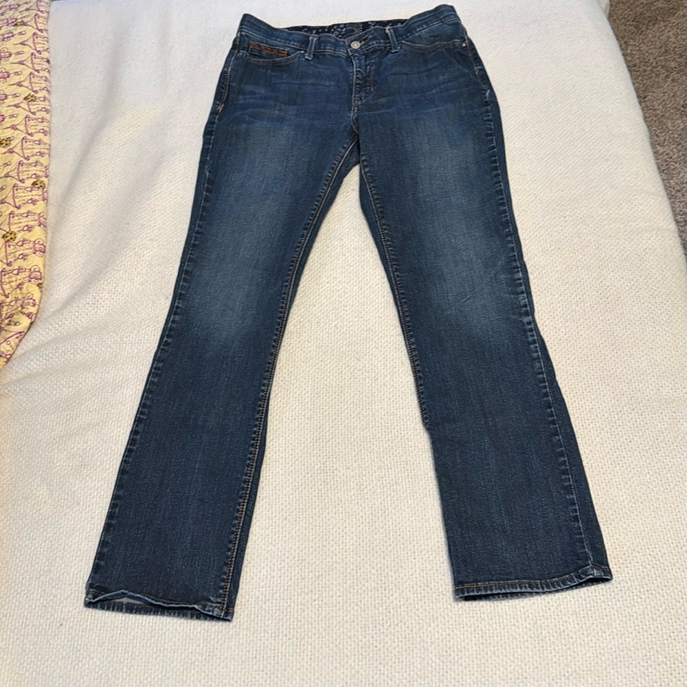 Levi’s 10M straight jeans with embroidered accents